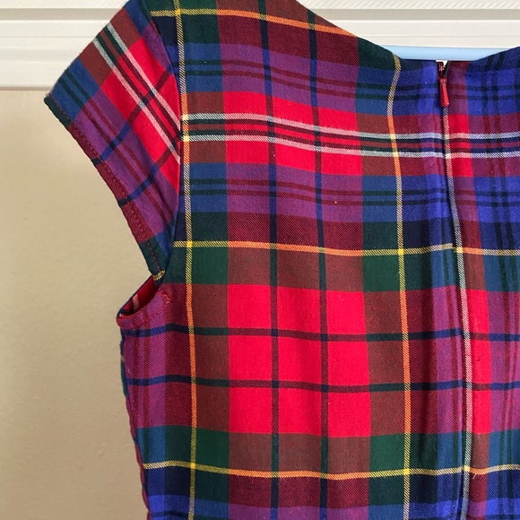 Girls Gap Plaid Holiday Dress - Picture 6 of 6